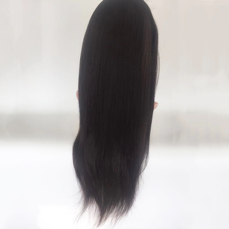 Human hair glueless full lace wig pre pluked wig, long straight wig with baby hair for women YL297 